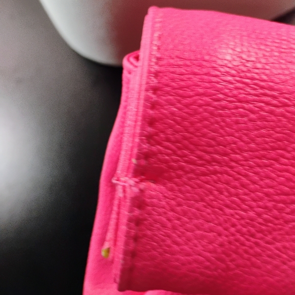 Neon Pink Crossbody Clutch Envelope Bag Y2K Barbiecore - Picture 10 of 17